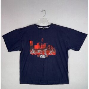 Vintage JNCO Shirt Mens XXL Faded Navy Blue Tee Skateboard Surf BMX Moto Y2K USA